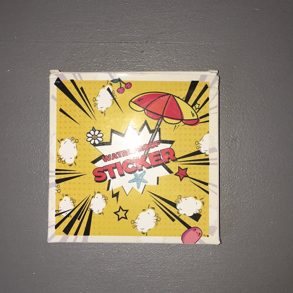 waterproof water bottle stickers !!